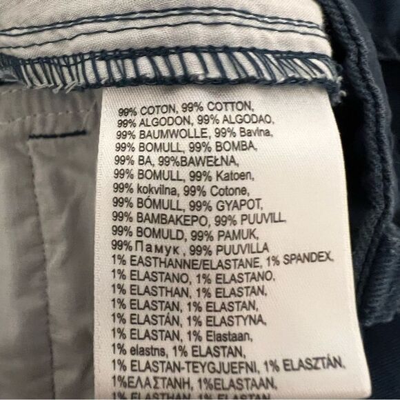 RVCA Shorts Mens Colorblock Cotton Twill  Nature x Industry SZ 32 - Picture 6 of 7